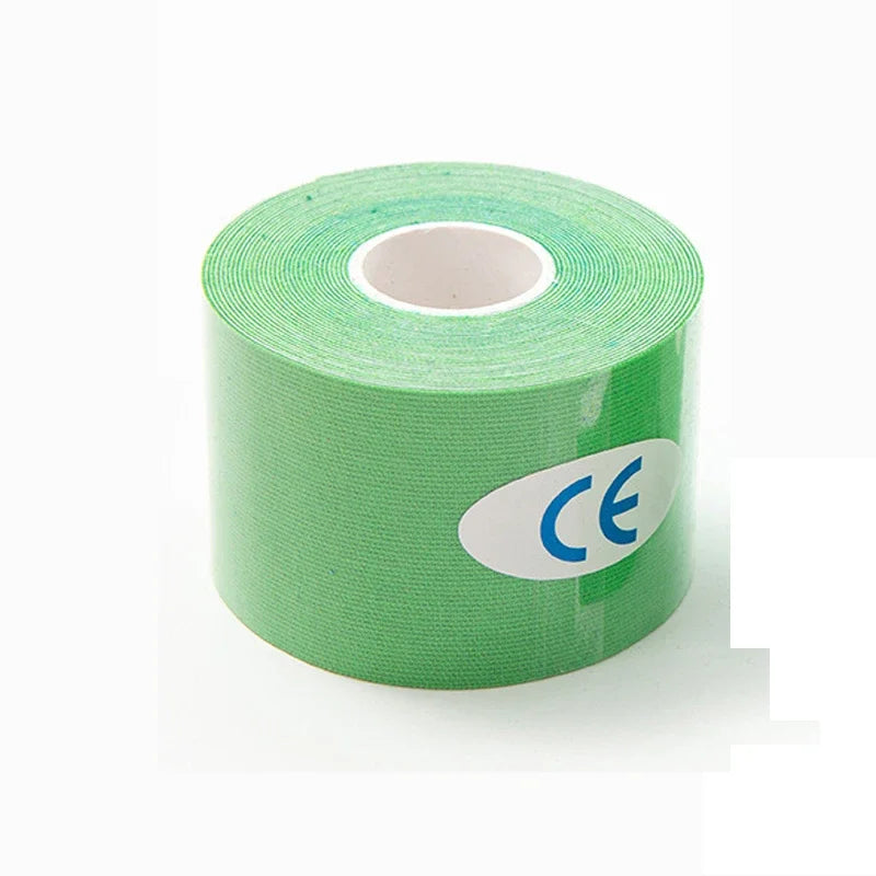 Elastic Kinesiology Sports Tape Athletic Strapping Gym Tennis Fitness Running Bandage Knee Muscle Pain Relief Knee Pads Care